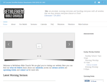 Tablet Screenshot of bbcchurch.org